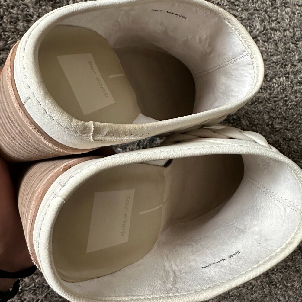 White boot mules - Picture 6 of 6
